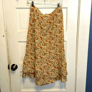 Allegra K skirt beautiful colors